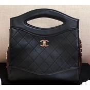 Chanel Mini Chanel 31 Shopping Clutch Bag Black 2019 AQ03797