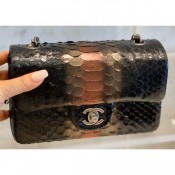 Chanel Python Classic Flap Small Bag A1116 04 AQ03203